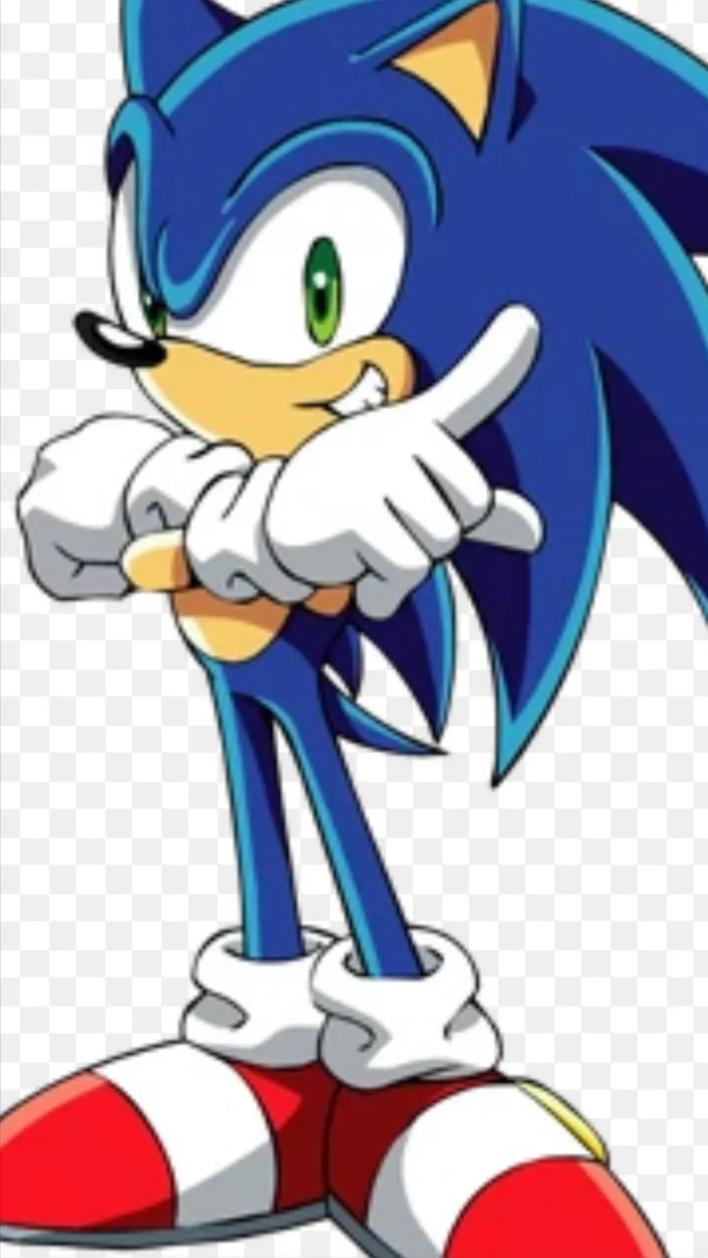 ai character: Sonic background