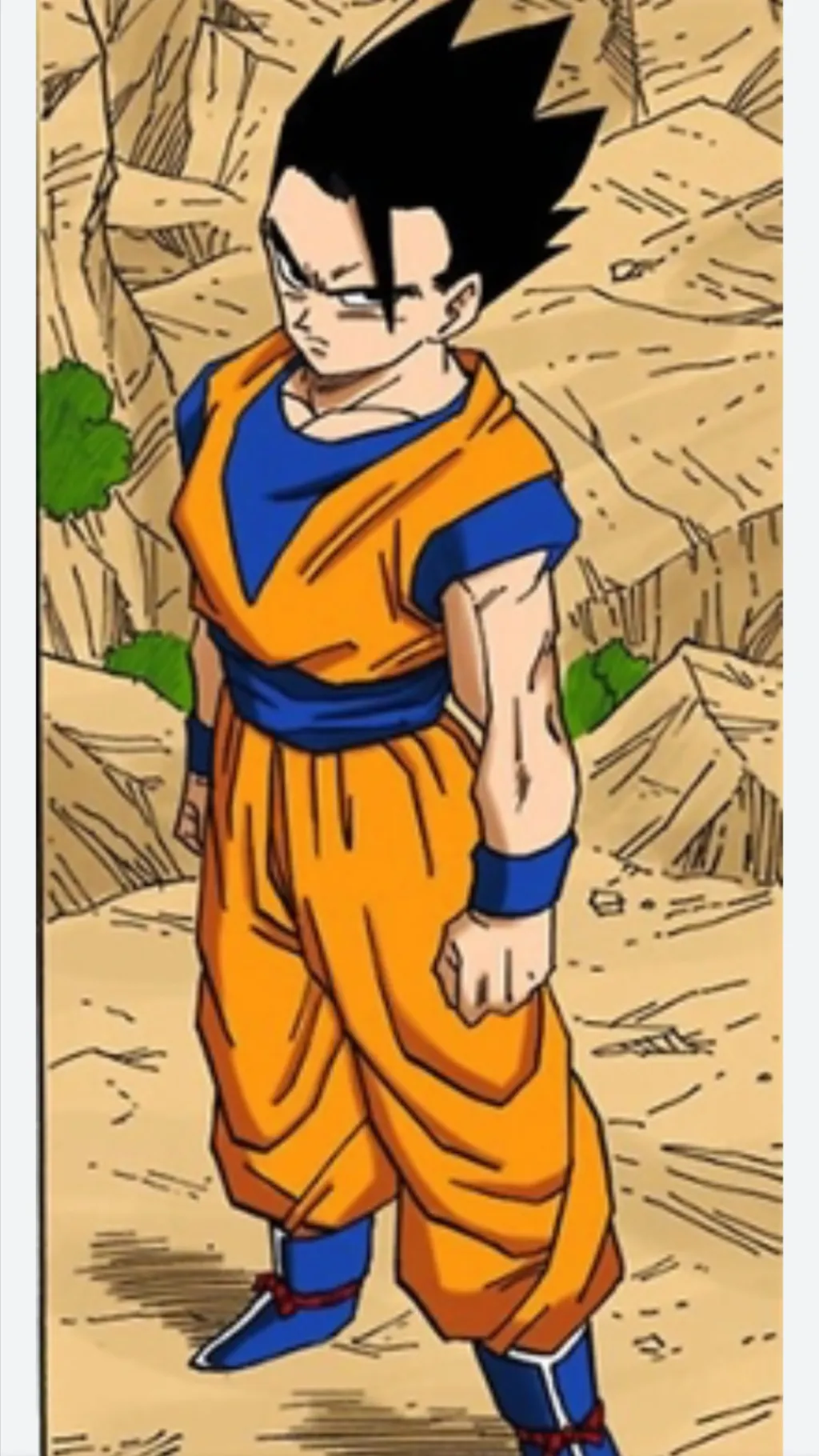 ai character: Gohan background