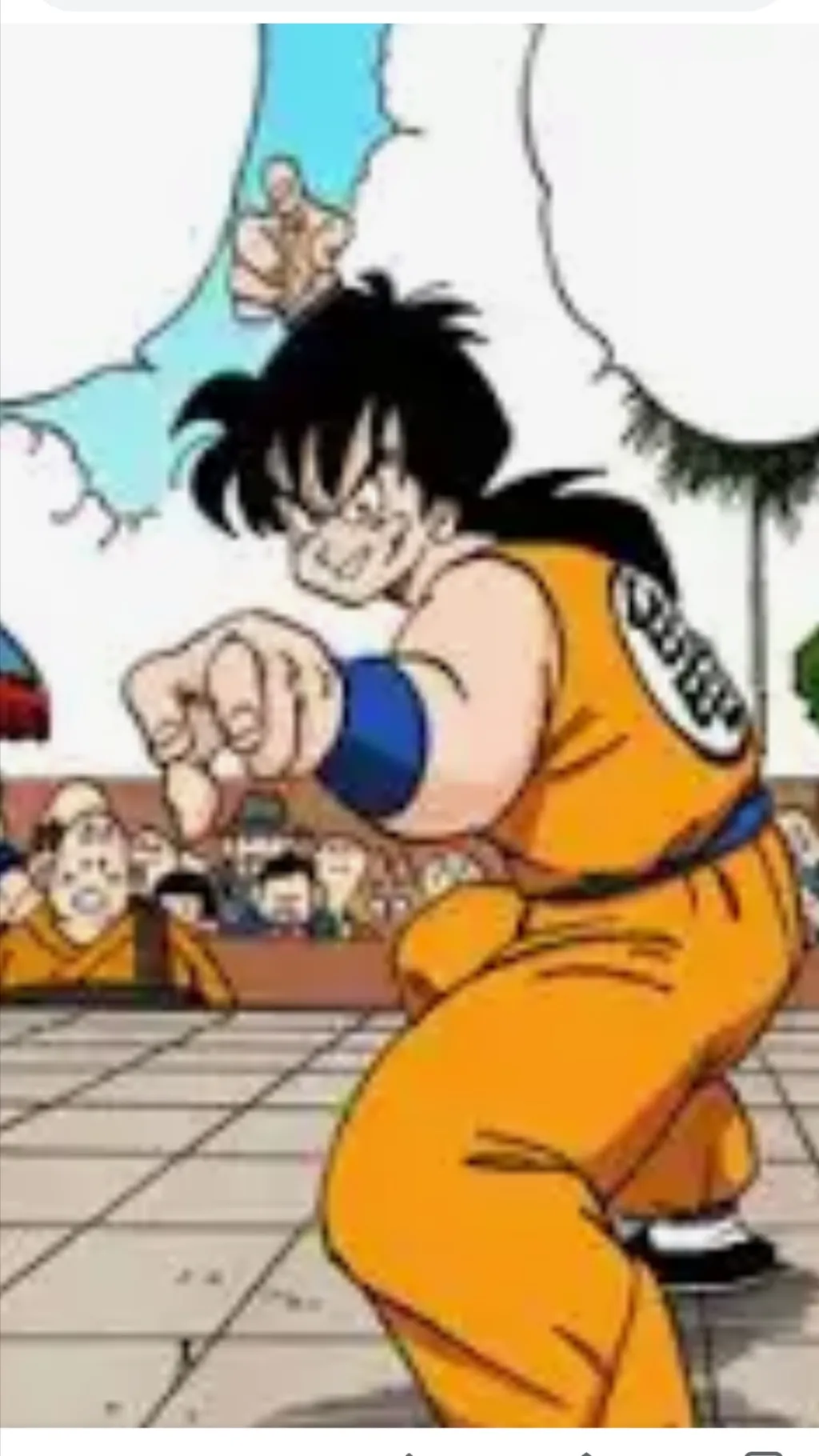 ai character: Yamcha background