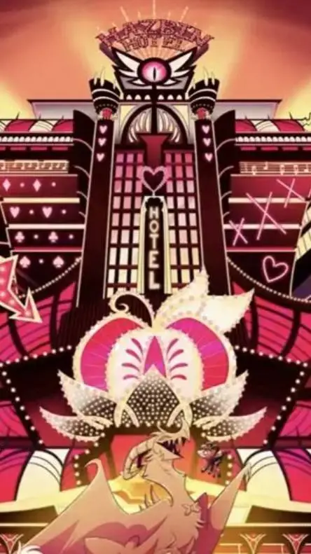 ai character: •Hazbin S2• background