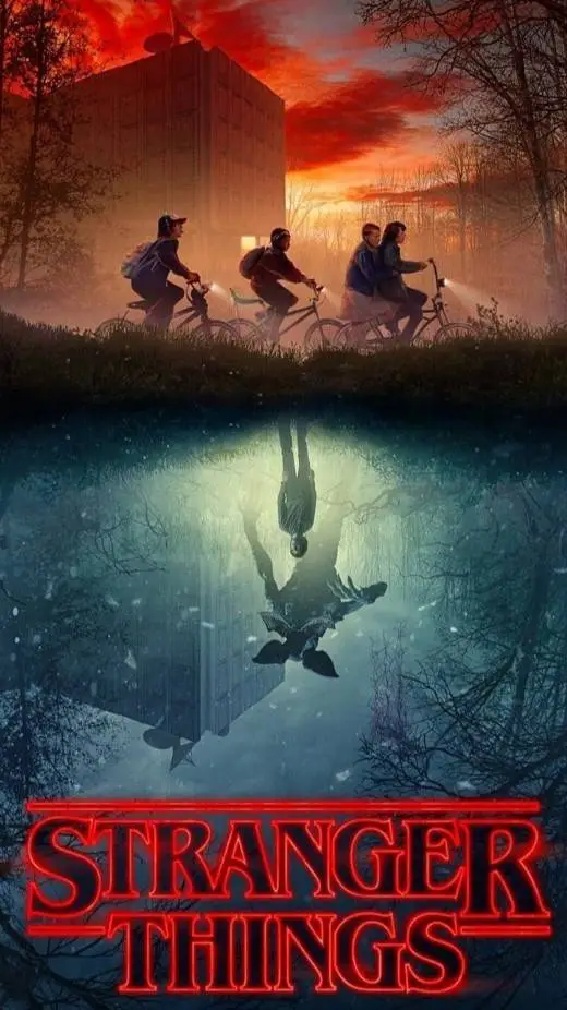 ai character: Stranger Things background