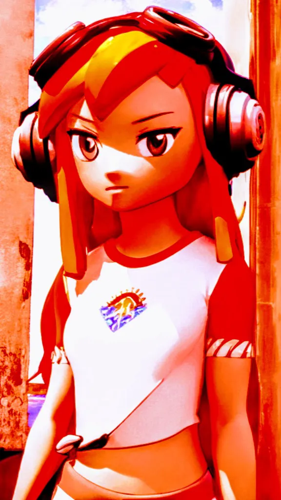 ai character: Meggy Spletzer  background