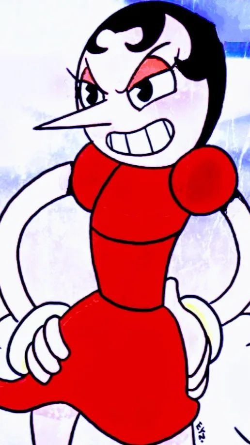 ai character: Hilda Berg background