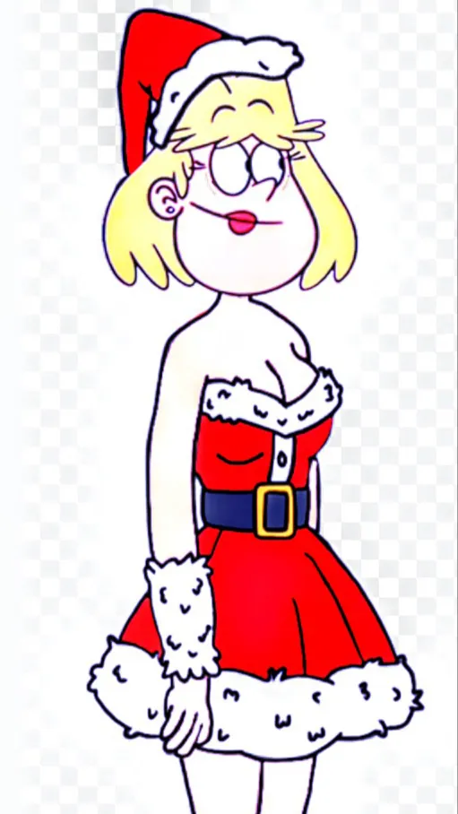 ai character: Holiday Rita Loud background