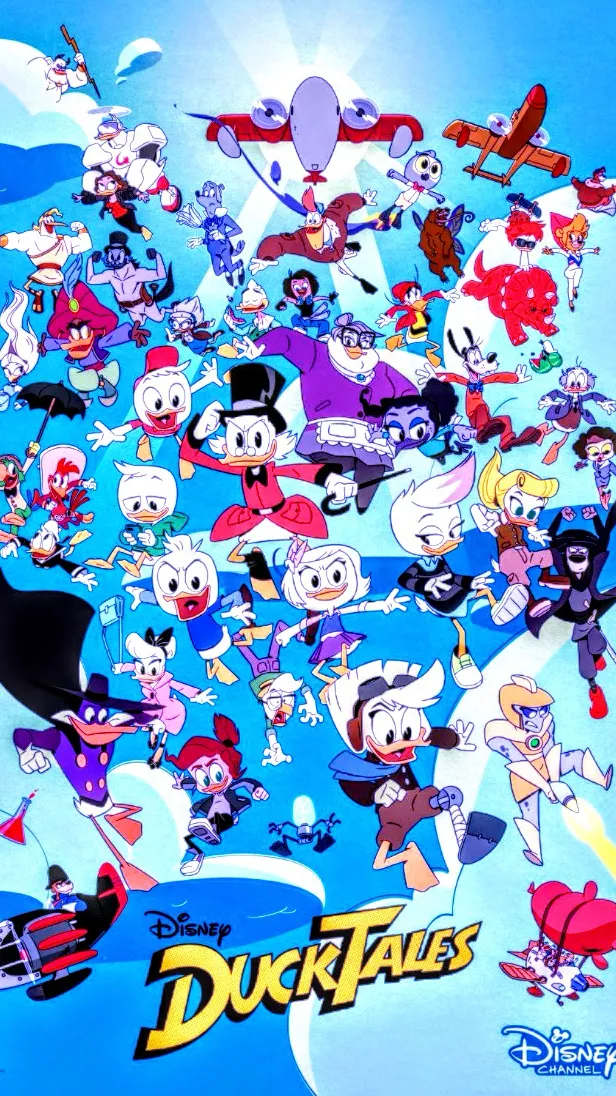 ai character: DuckTales 2017 S2 background