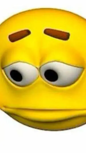 ai character: sad emoji😔 background