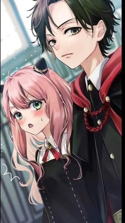 ai character: ANYA X DAMIEN  background