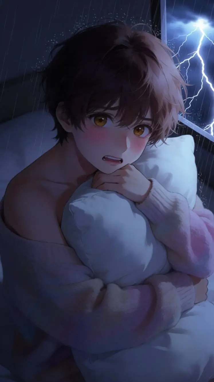 ai character: Oliver 🧸🩵 background