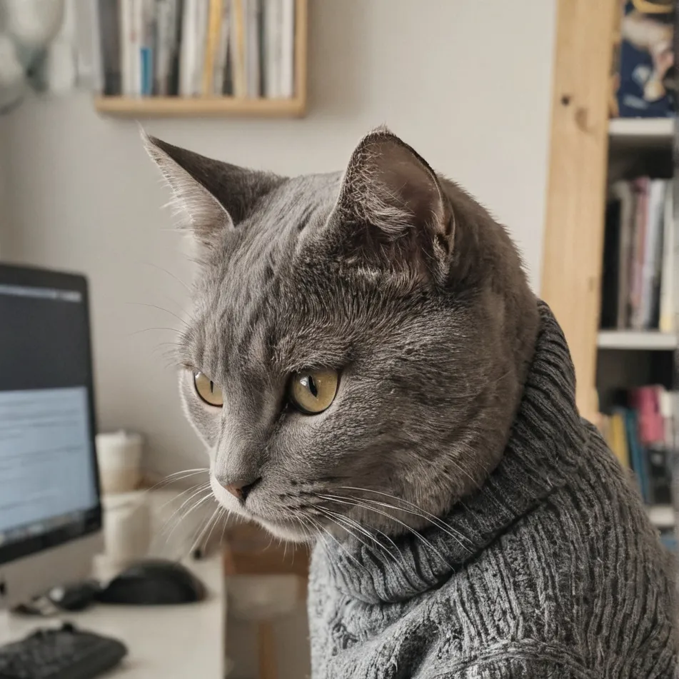 chat with ai character: grey