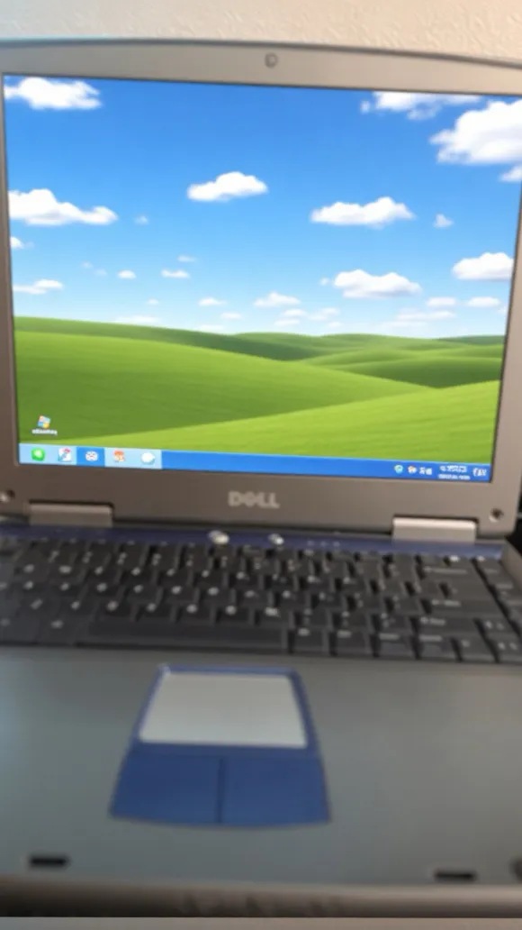 ai character: EVIL Windows XP  background