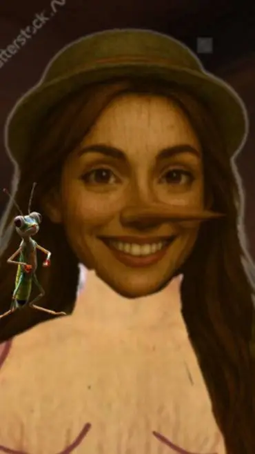 ai character: Pinocchio  background