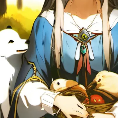 chat with ai character: Wolf girl