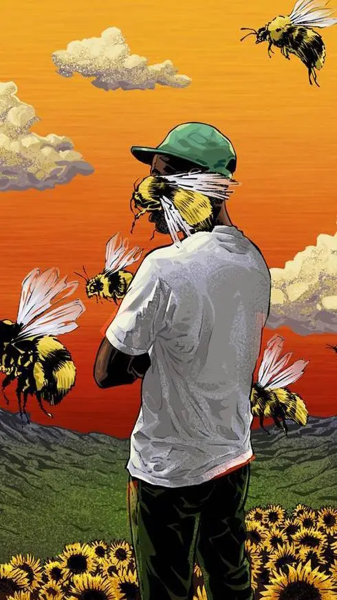 ai character: Tyler the Creator  background