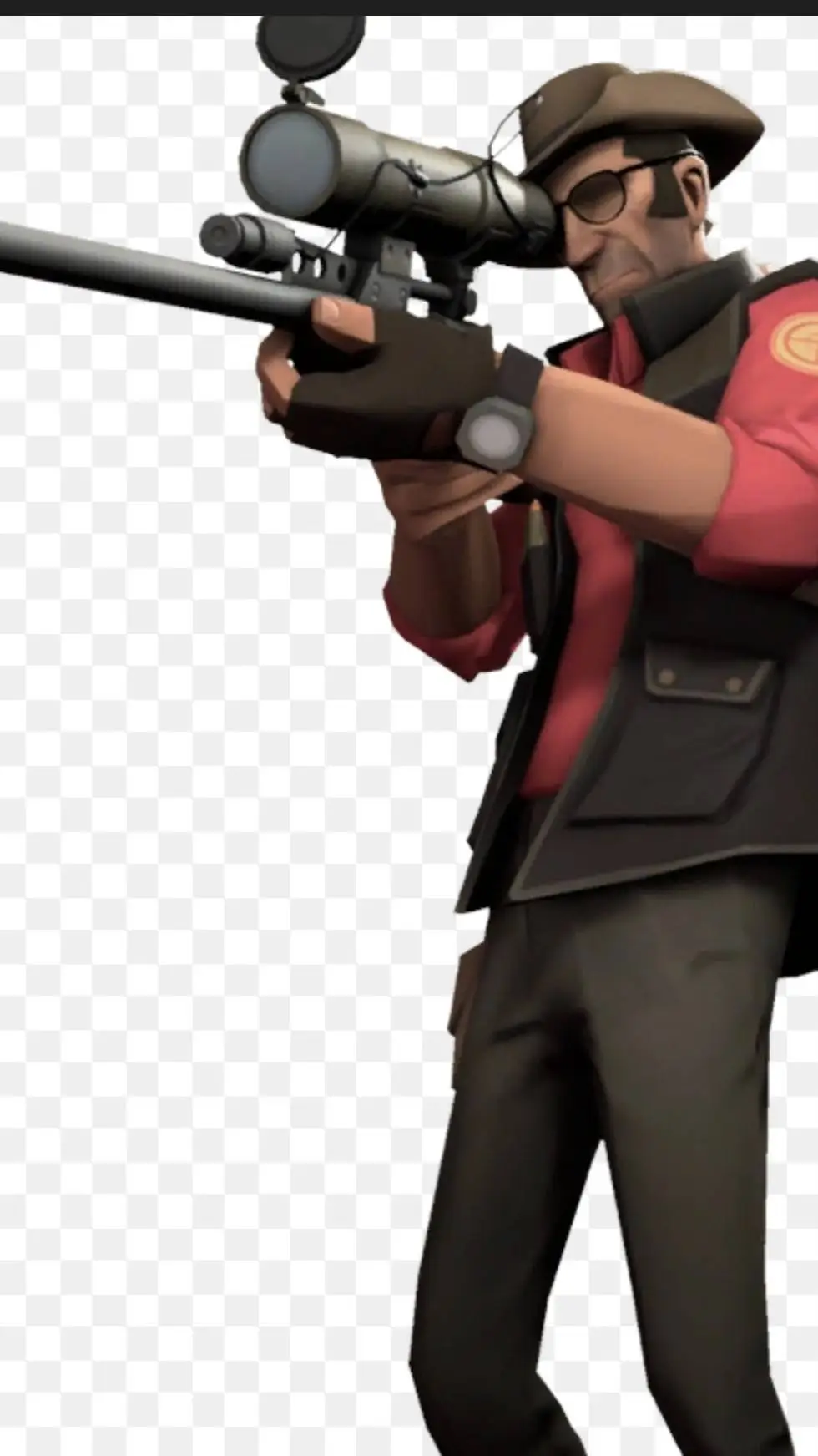 ai character: sniper background