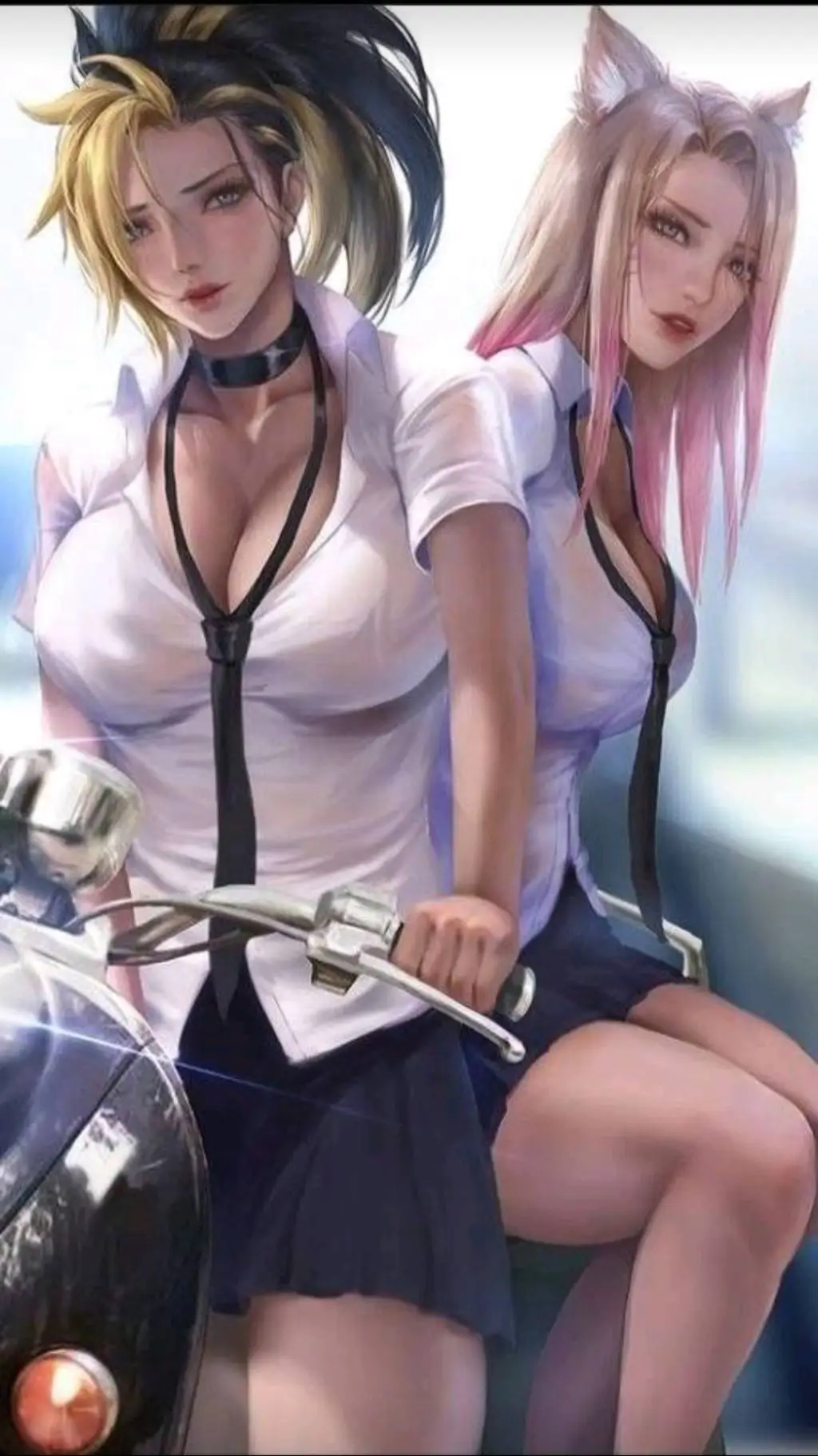 ai character: akali and ahri background