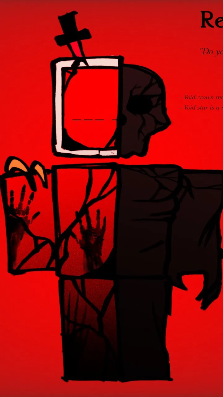 ai character: Red room curse background