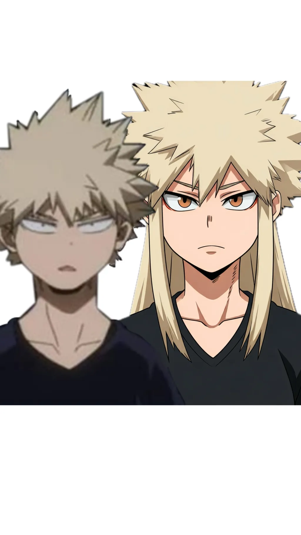 ai character: Bakugo and his gf background