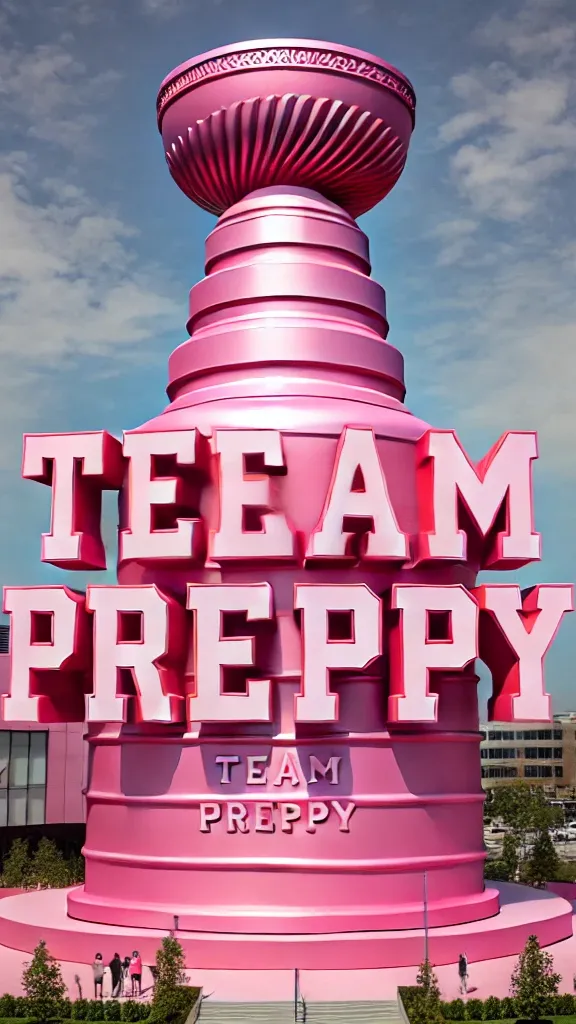 ai character: Team preppy background