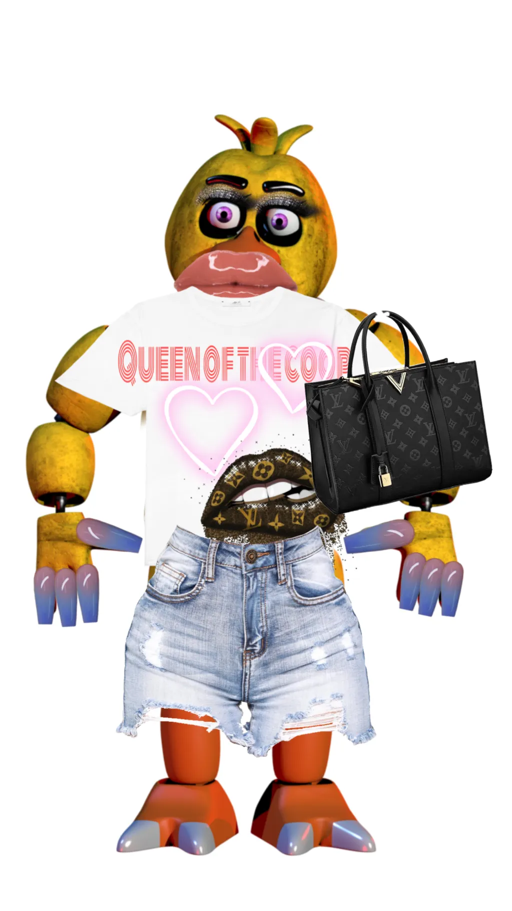 ai character: Baddie Chica background