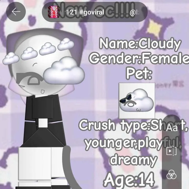 chat with ai character: ~My oc!~