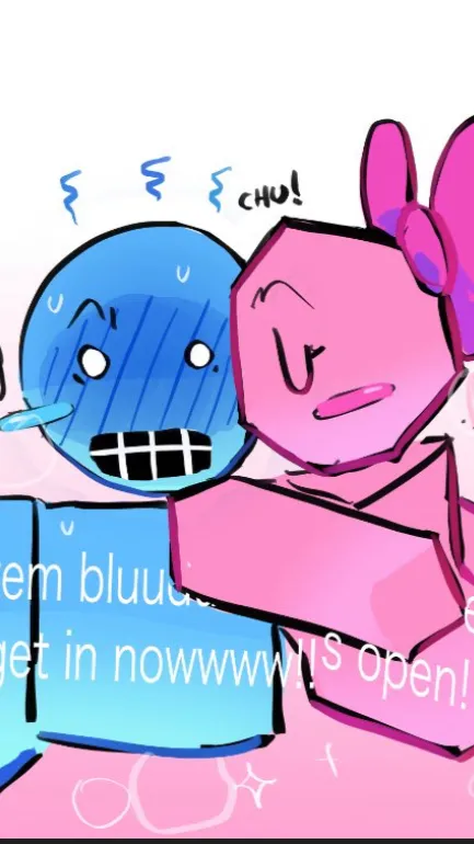 ai character: Bluudud x prettyp background
