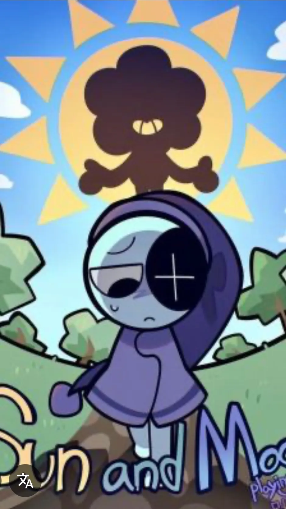 ai character: DW kaiju background