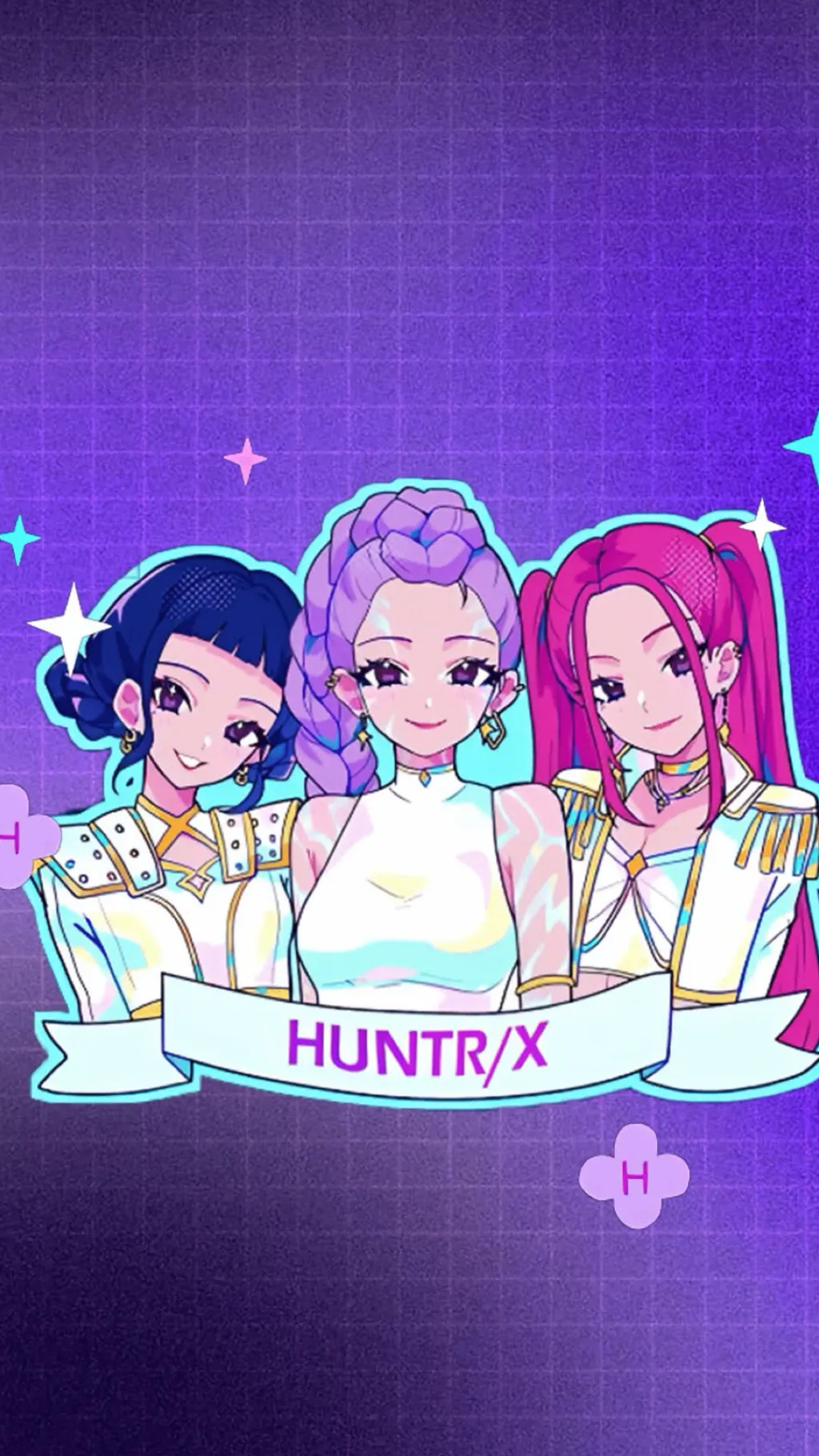 ai character: Huntrix background