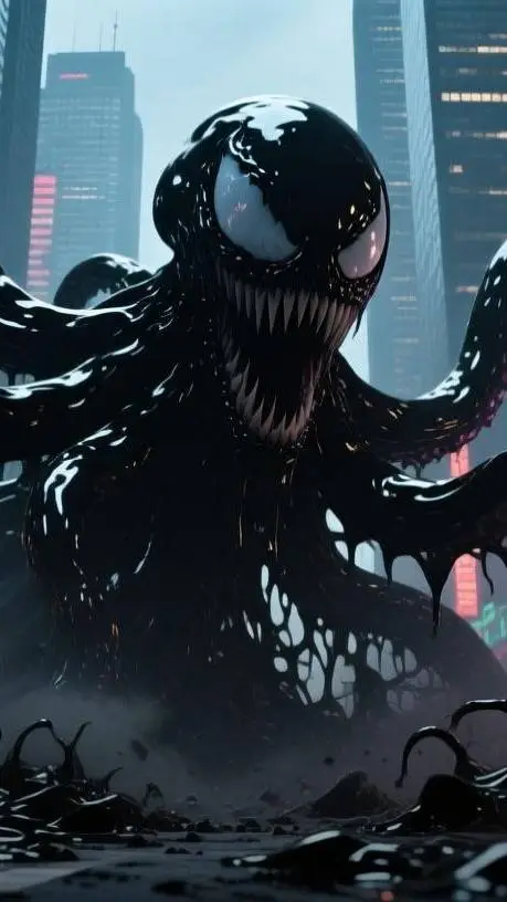 ai character: black go infection background