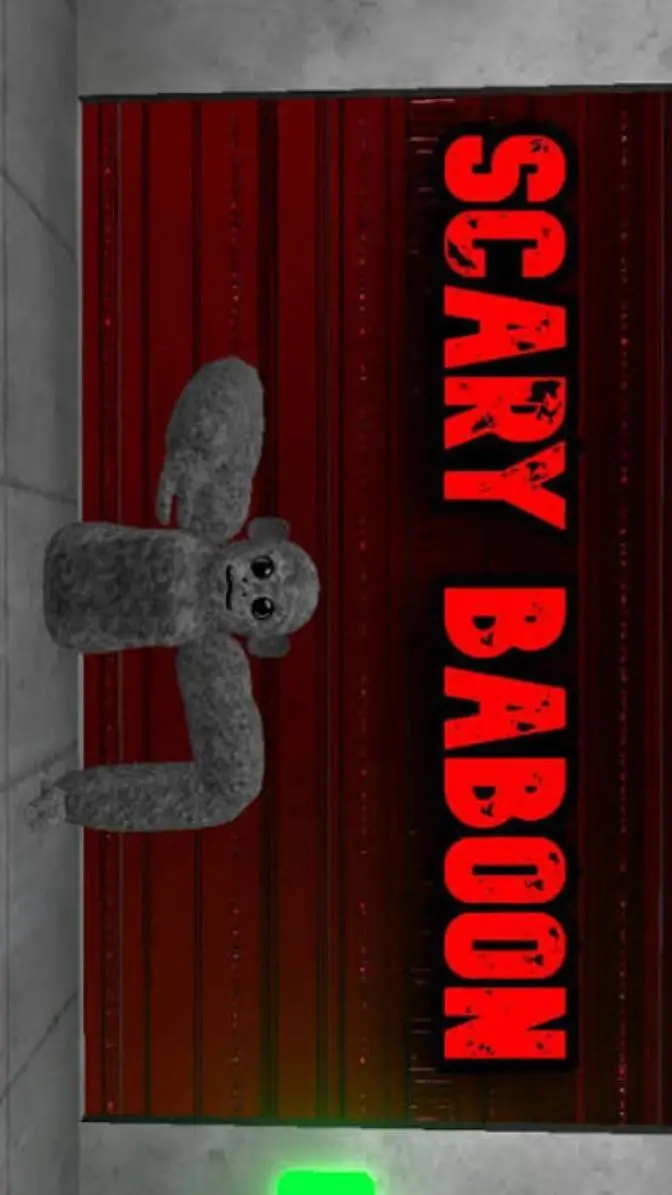 ai character: b scary babbon rem background