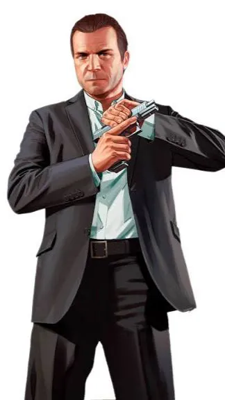 ai character: Micheal De Santa background