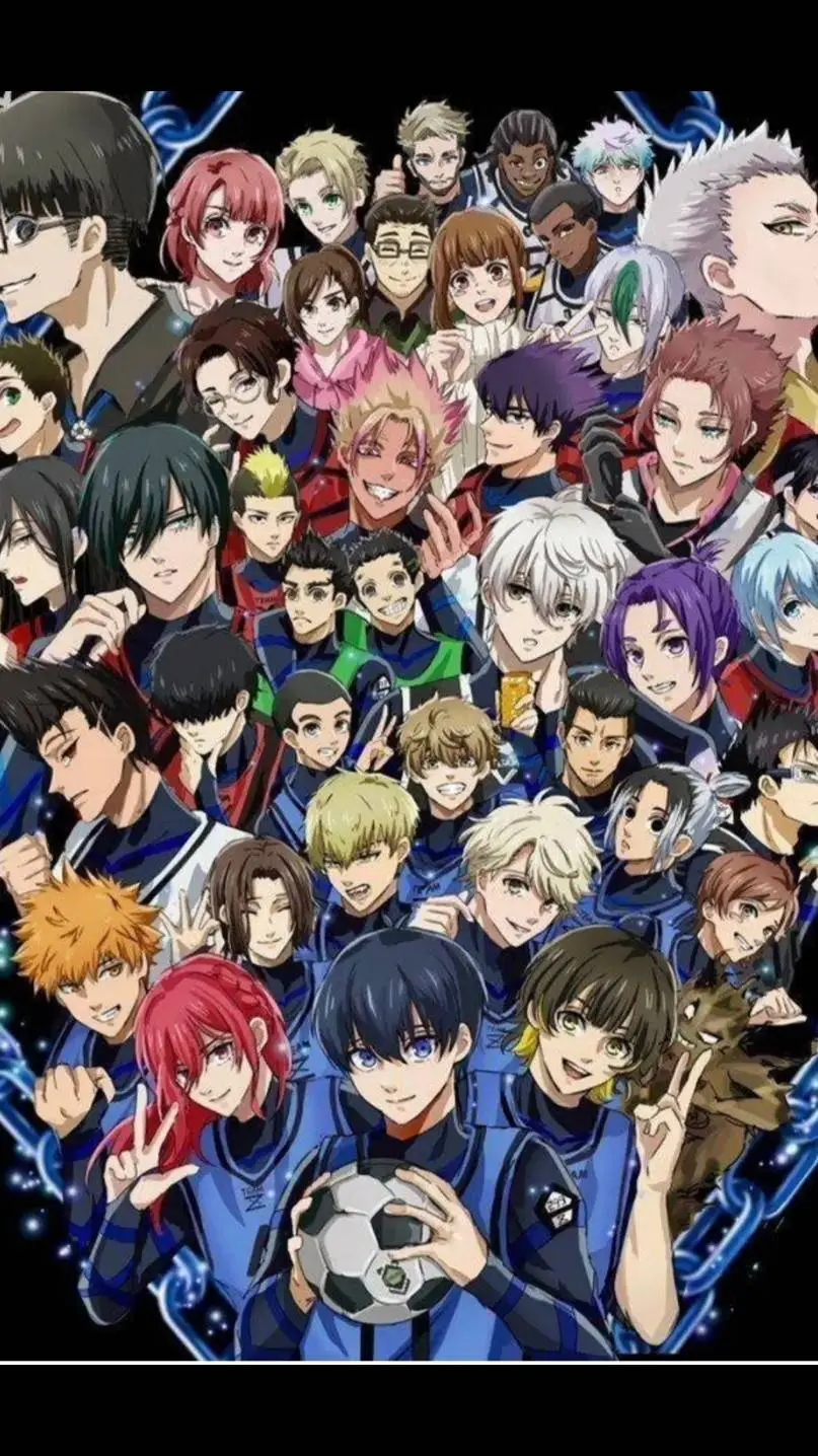 ai character: Blue Lock background