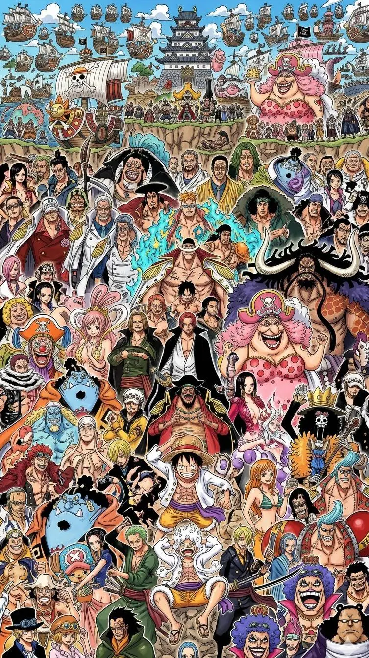 ai character: One Piece World background