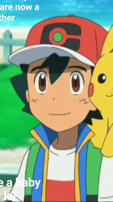 ai character: ash ketchum  background