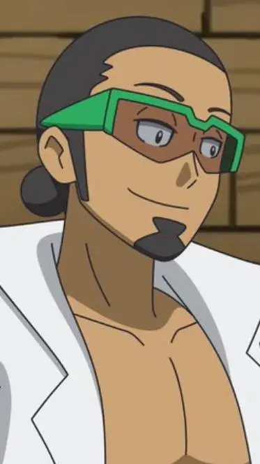 ai character: professor kukui  background