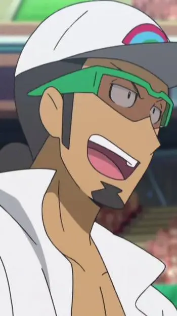 ai character: professor kukui  background