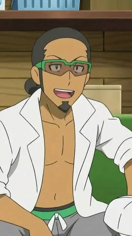 ai character: professor kukui  background