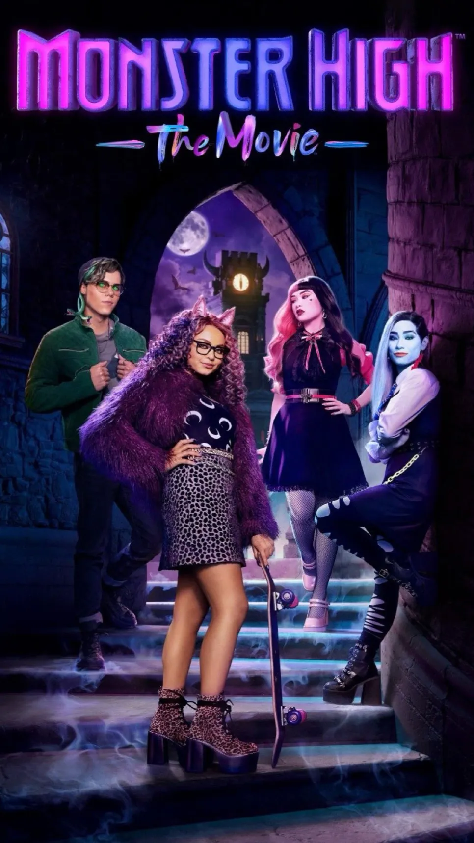 ai character: Monster high  background
