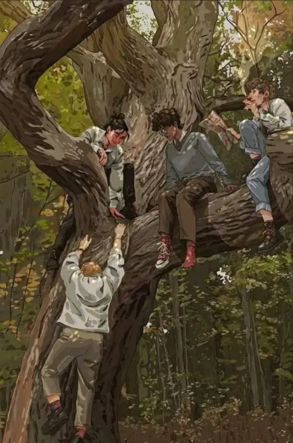 chat with ai character: Marauders era