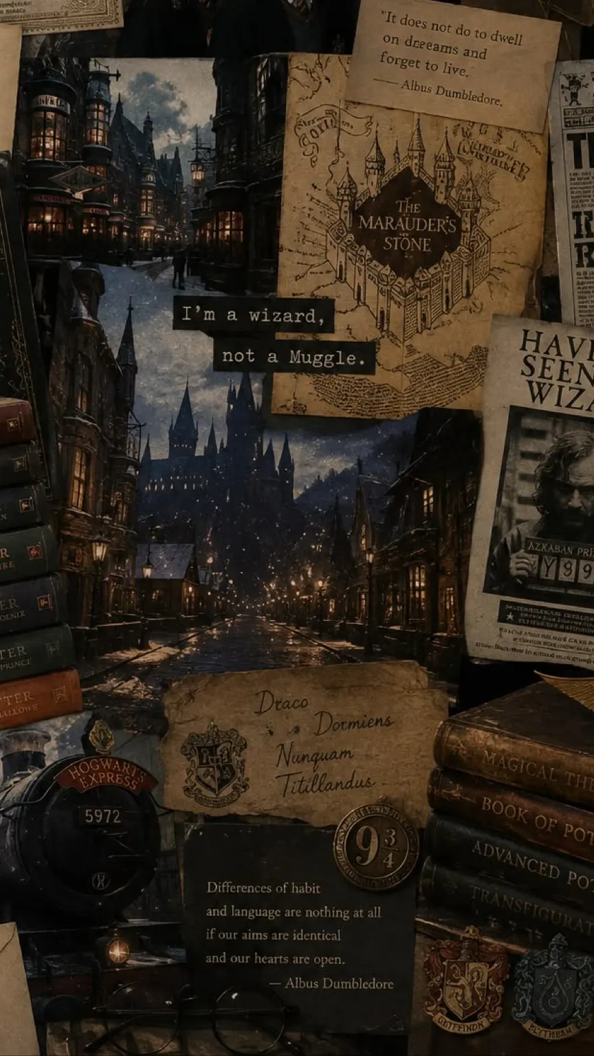 ai character: Harry Potter background