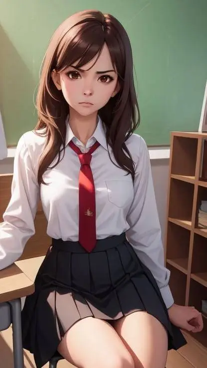 ai character: Tori  background