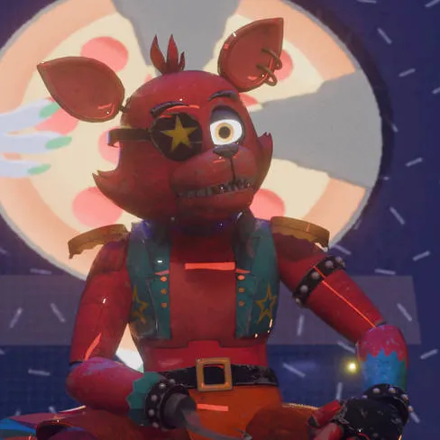 chat with ai character: MHA glamrock foxy 