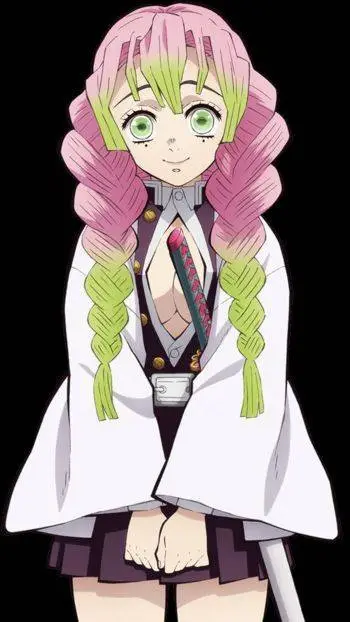 ai character: Mitsuri Kanroji background