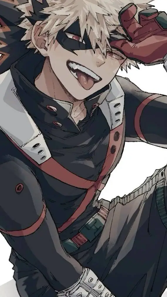 ai character: mha bakugo  background