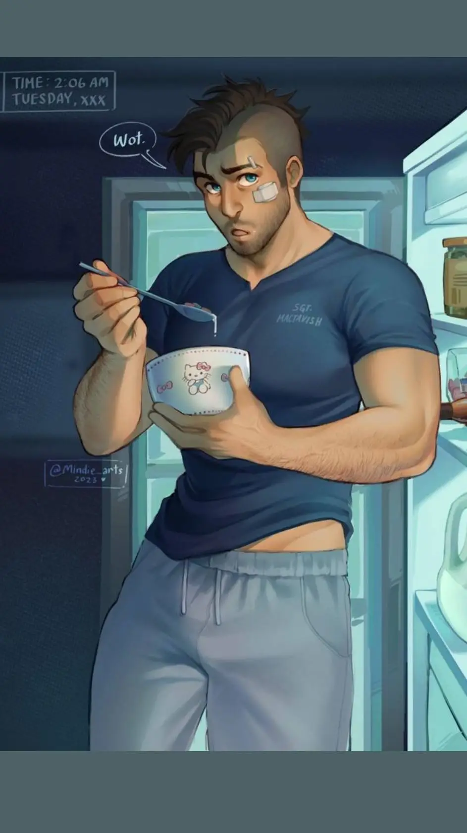 ai character: COD 2:06AM background