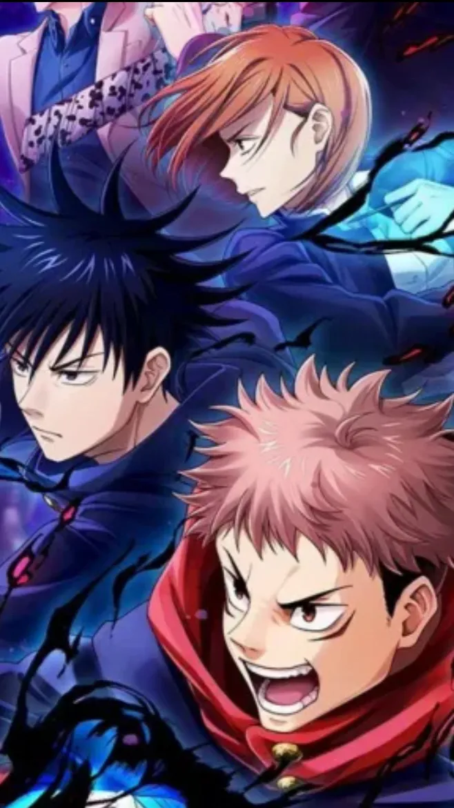 ai character: 🔥⚡️JJK ⚡️🔥 background
