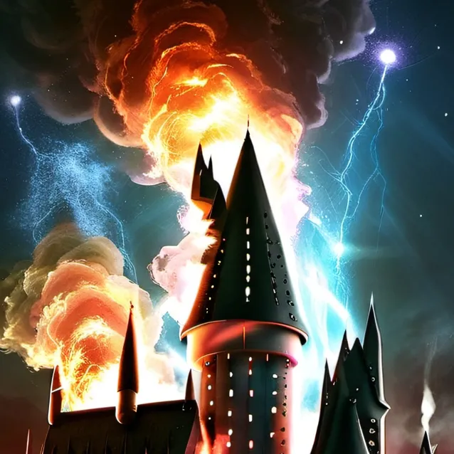 chat with ai character: hogwarts on fire:(