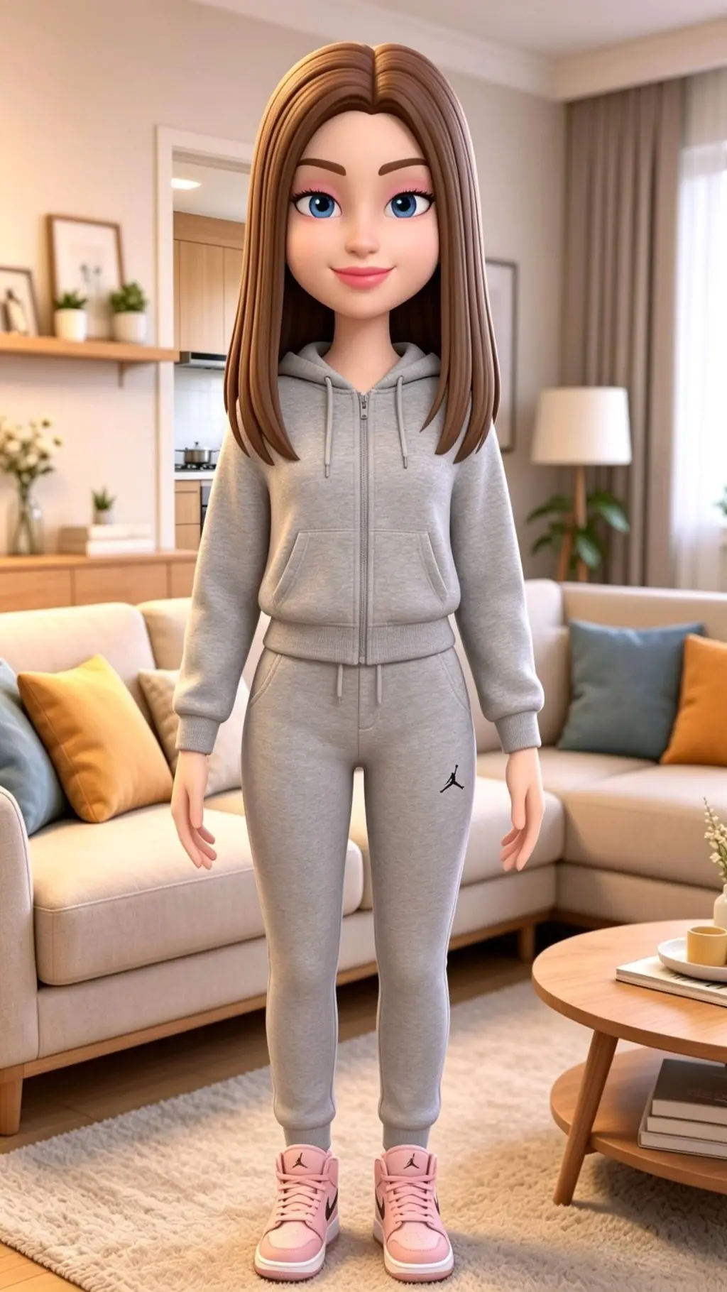 ai character: Chloe Smith 😘❤🥰💕💞 background