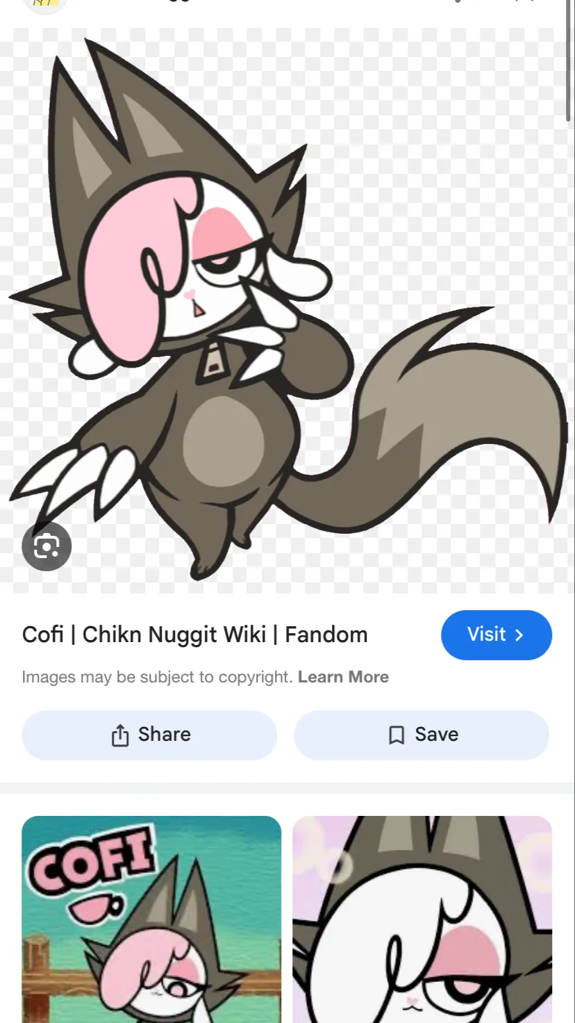 ai character: Cofi background