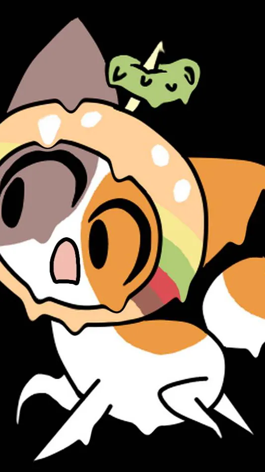 ai character:  Melting Chee background