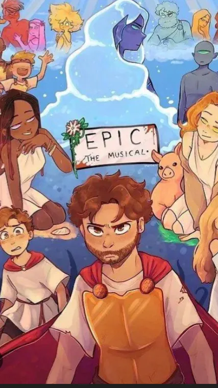 ai character: Epic the musical background